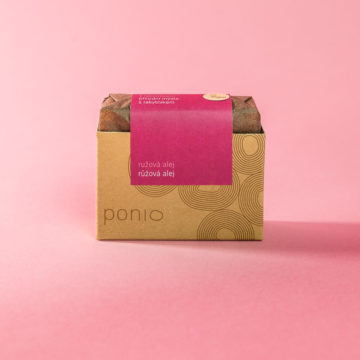 Prírodné mydlo Ponio - Ružová alej