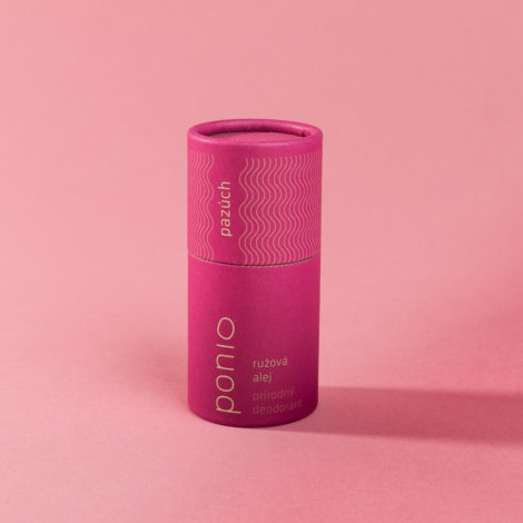 Prírodný deodorant Ponio pazúch - Ružová alej