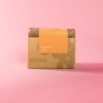 Prírodné mydlo Ponio - Rakytníkové jemné