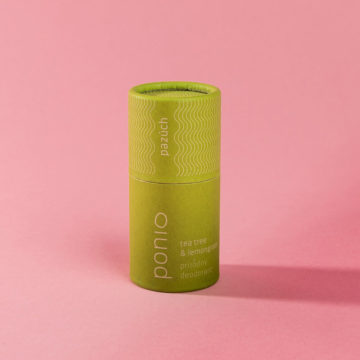 Prírodný deodorant Ponio pazúch - Tea tree & lemongras