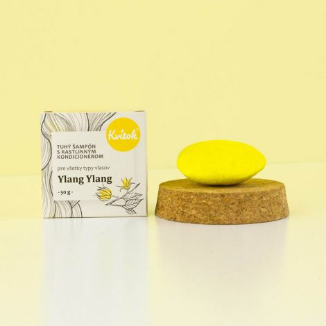 Tuhý šampón s kondicionérom – Ylang ylang