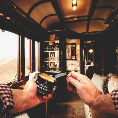 Sójová sviečka Candler - Orient Express