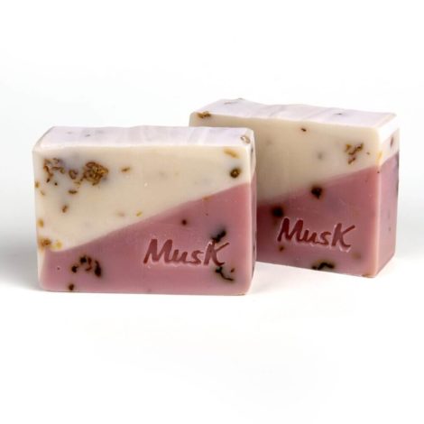 Prírodné mydlo Musk - Ružová alej
